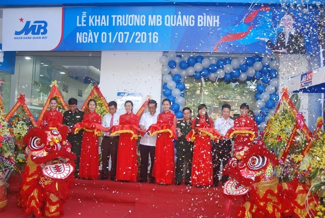 Lễ khai trương Ngân hàng Thương mại Cổ phần Quân đội – Chi nhánh Quảng Bình