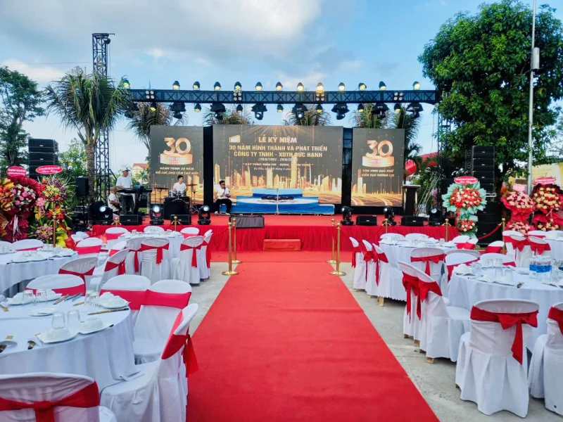 Lễ kỷ niệm 30 năm thành lập Công ty Xây dựng Tổng hợp Đức Hạnh