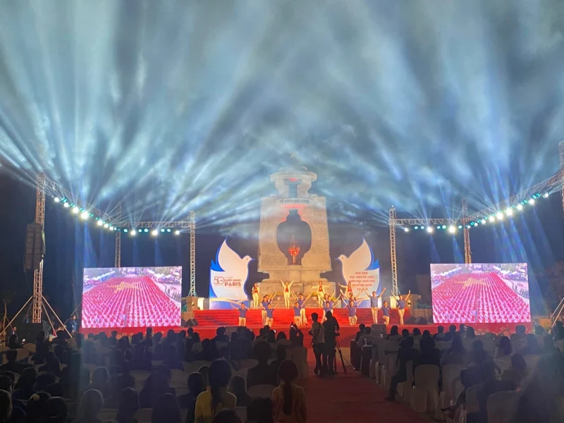 Chương trình Kỷ niệm 50 năm ngày ký hiệp định Paris về chấm dứt chiến tranh lập lại hoà bình ở Việt Nam ( 27/01/1973 – 27/01/2023 )