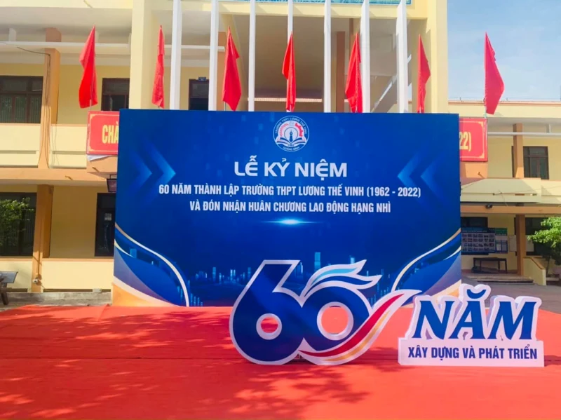Lễ kỷ niệm 60 năm thành lập trường THPT Lương Thế Vinh. TX.Ba Đồn
