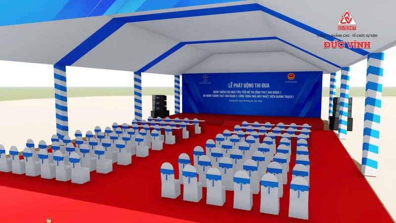 Lễ phát động thi đua hoàn thành thi công phần móng nhà máy nhiệt điện Quảng Trạch