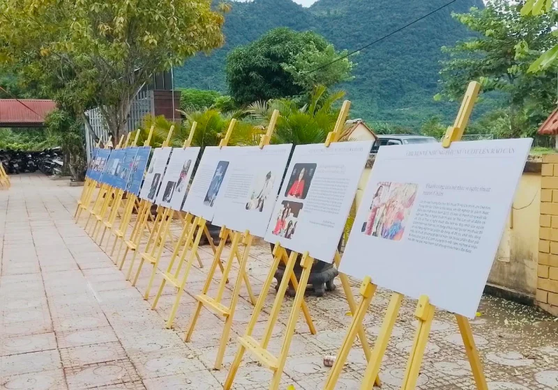 Bảo tàng Phụ nữ Việt Nam tổ chức triển lãm tranh nhằm tuyên truyền về bình đẳng giới, với tiêu đề “ XANH MÀU KHÁT VỌNG “